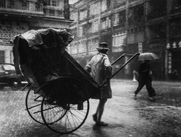 Picture of Rickshaw, Wan Chai, 1956