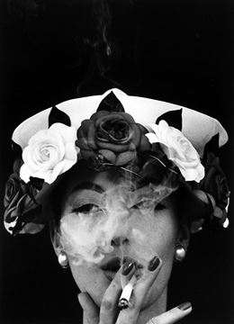 Picture of Hat + 5 Roses, Paris (Vogue), 1956